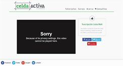 Desktop Screenshot of celdactiva.com